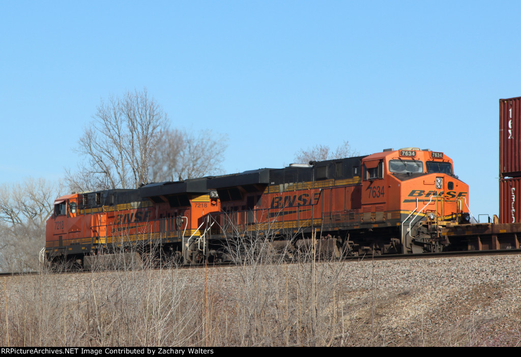 BNSF 7218 7634